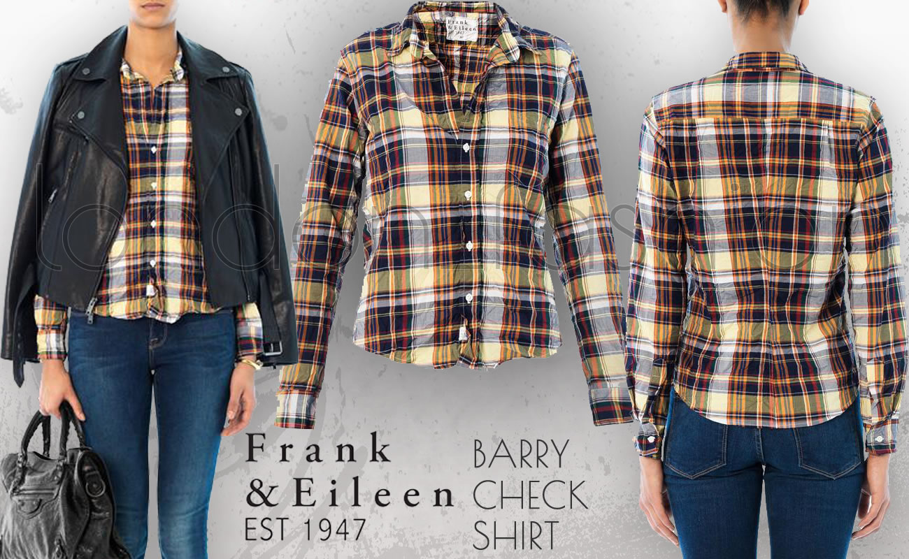 定番人気♪Frank & Eileen BARRY チェックシャツ